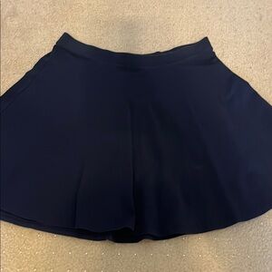 Stylish Navy Blue Skater Skirt